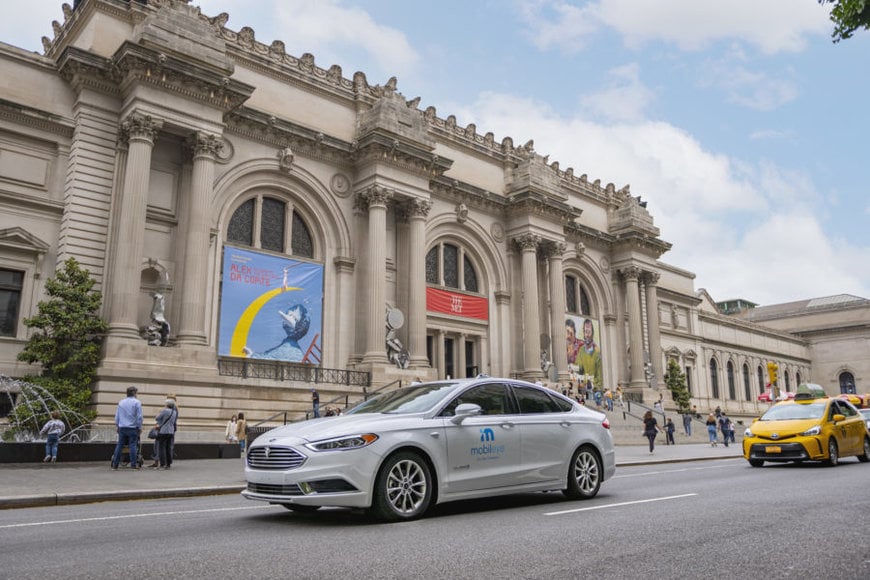 MOBILEYE TESTET SELBSTFAHRENDE FAHRZEUGE IN NEW YORK CITY